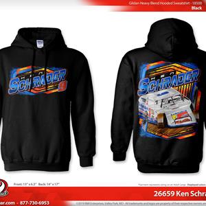 2025 Ken Schrader Black Hoodie