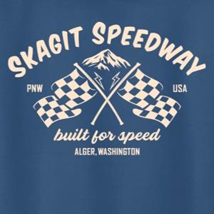 RETRO BUILT FOR SPEED T-SHIRT / 2XL (blue)