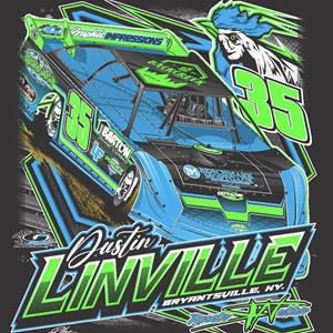 2025 Dustin Linville Dome Black T-Shirt