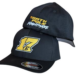 17B FlexFit Hat - Black
