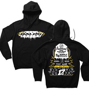 2026 17B Crew Hooded Sweatshirt - Black