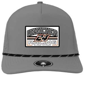 2025 Grey w/ Black Rope Hat