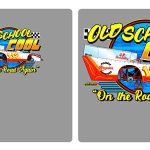 2023 Grey Old School Cool T-Shirt