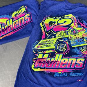 Black Light Blue T-Shirt