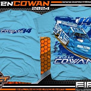 2025 Haiden Cowan Light Blue T-Shirt