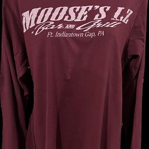 Burgandy Long Sleeve Tee