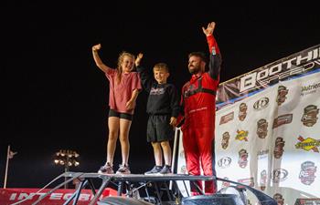 Cade Dillard picks up hometown victory at Boothill Speedway with Revival Super D