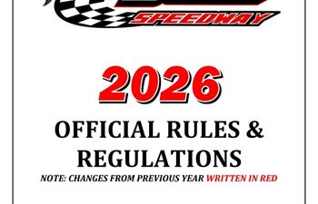 Rule books for the 2026 season are out!