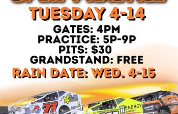 Open Practice - TUESDAY