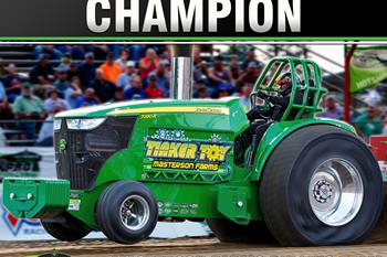 Folz, Harris Co-Pilot "Tinker Toy" to Pro Stock Tractor Champions