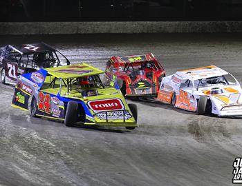 Volusia Speedway Park (De Leon Springs, FL) – DIRTcar UMP Modifieds – DIRTcar Nationals – January 29th-February 7th, 2026. (Josh James Artwork)