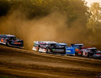 Muskingum County Speedway (Zanesville, OH) – Lucas Oil Late Model Dirt Series – Freedom 60 – July 5th, 2025. (Heath Lawson photo)