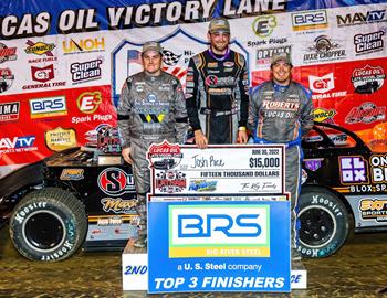 Florence Speedway (Union, Ky.) – Lucas Oil Late Model Dirt Series – Ralph Latham Memorial – June 30th, 2022. (Heath Lawson photo)