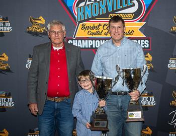 2025 Pro Sprints Champ J Kinder and Family