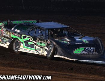 Lincoln Speedway (Lincoln, IL) – Castrol FloRacing Night in America – May 12th, 2022. (Josh James Artwork)