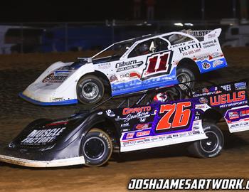 Brownstown Speedway (Brownstown, IN) – Castrol FloRacing Night in America – April 19th, 2023. (Josh James Artwork)