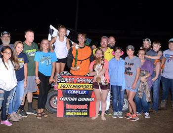 Sportsman feature winner: Dustin Shaner #1