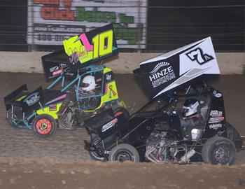 Chasity Younger #10 and Aaron Jesina #7A