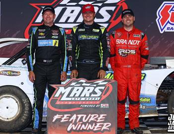 Tri-City Speedway (Granite City, IL) – Midwest Auto Racing Series (MARS) Late Model Championship – May 23, 2025. (Josh James Artwork photo)