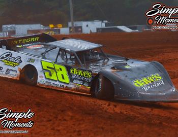Talladega Short Track (Eastaboga, AL) – World of Outlaws Case Late Model Series – Alabama Gang 100 – April 21st-22nd, 2023. (Simple Moments Photography)