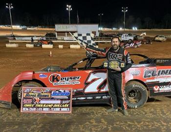 Cody Haskins won the 6th annual UCRA Fall Brawl at Fort Payne (Ala.) Motor Speedway on Feb. 24, 2024.
