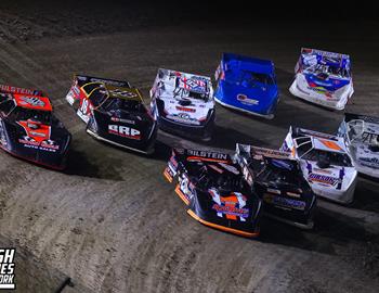 Volusia Speedway Park (De Leon Springs, FL) – World of Outlaws Late Model Series – DIRTcar Nationals – February 9th-14th, 2026. (Josh James Artwork)