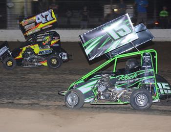 Tyler Rennison #47R and Chris Koch #15