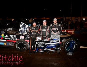 Cherokee Speedway (Gaffney, SC) – Cherokee Chief Super Late Model Series – March Madness – March 2nd, 2025. (Ritchie Photography)