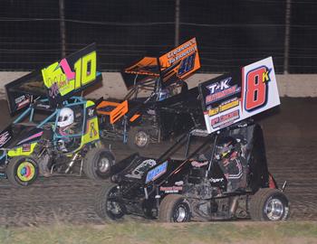 Chasity Younger #10, Tyler Kuykendall #8K and Hunter Creason #48