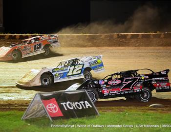 Cedar Lake Speedway (New Richmond, Wi) – World of Outlaws Case Late Model Series – USA Nationals – August 3rd-5th, 2023. (Todd Boyd photo)