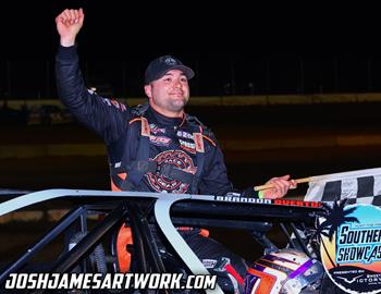 Deep South Speedway (Loxley, AL) – Hunt the Front Southern Showcase – November 18th-20th, 2022. (Josh James Artwork)