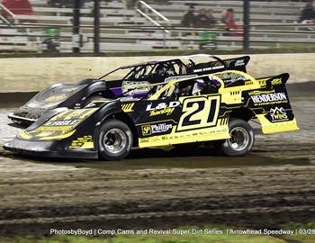 Arrowhead Speedway (Colcord, OK) – Fujita 50 – Comp Cams Super Dirt Series – March 27th-28th, 2026. (Todd Boyd photo)