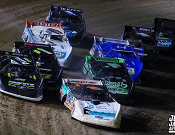 Volusia Speedway Park (De Leon Springs, FL) – World of Outlaws Late Model Series – DIRTcar Nationals – February 9th-14th, 2026. (Josh James Artwork)