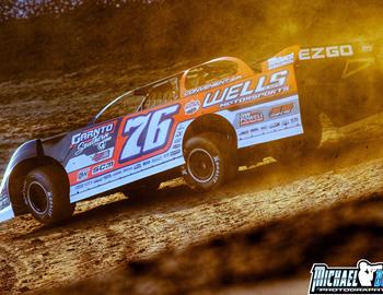 Florence Speedway (Wheatland, MO) – Lucas Oil Late Model Dirt Series – North-South 100 – August 10th-12th, 2023. (Michael Boggs photo)