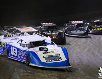 Volusia Speedway Park (De Leon Springs, FL) – World of Outlaws Late Model Series – DIRTcar Nationals – February 9th-14th, 2026. (Josh James Artwork)