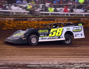 Cedar Lake Speedway (New Richmond, WI) – World of Outlaws Case Late Model Series – USA Nationals – August 4th-6th, 2022. (Todd Boyd photo)