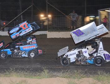 Braden Knipmeyer #17K and Frank Galusha #12