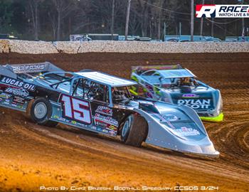 Boothill Speedway (Greenwood, LA) – Comp Cams Super Dirt Series – Ronny Adams Memorial – March 8th-9th, 2024. (Chaz Brezski Photo)