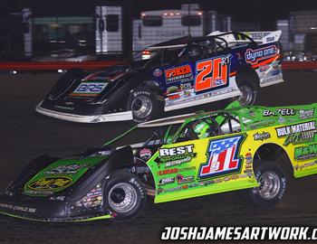 Farmer City Raceway (Farmer City, IL)  – Castrol FloRacing Night in America – May 13th, 2022. (Josh James Artwork)