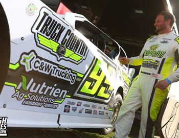 Fairbury Speedway – Lucas Oil Late Model Dirt Series – FALS Spring Shootout – May 12th, 2025. (Josh James Artwork)