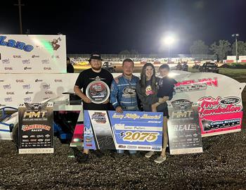 Monett Motor Speedway (Monett, MO) – USRA Heartland Modified Tour (HMT) – Larry Phillips Memorial – June 27-28, 2025. 