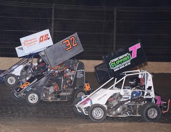 Mackenzie Borchers #7M, Noah Killion #32K and Robert Bakert #09B