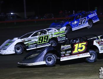 Farmer City Raceway (Farmer City, IL) – MARS Late Model Championship Series – Jr. Kimler Memorial – July 19th, 2024. (Josh James Artwork)