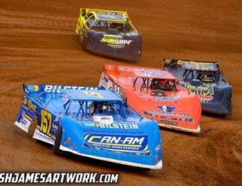 Spoon River Speedway (Banner, IL) – Castrol FloRacing Night in America – May 11th, 2022. (Josh James Artwork)