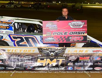 Monett Motor Speedway (Monett, MO) – USRA Heartland Modified Tour (HMT) – Larry Phillips Memorial – August 18, 2024. (Todd Boyd photo)