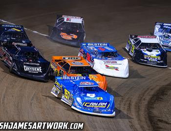 Eldora Speedway (Rossburg, OH) – Castrol FloRacing Night in America – April 18th, 2023. (Josh James Artwork)