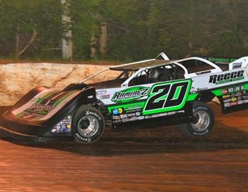 Jimmy Owens topped the Scott Sexton Memorial at 411 Motor Speedway (Seymour, Tenn.) on Mnday night and pocketed $10,052 for his winning performance. (Michael Moats image)