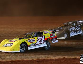 I-75 Raceway (Sweetwater, TN) – Hunt the Front Super Dirt Series – Championship Kickoff – March 8th, 2025. (Josh James Artwork)