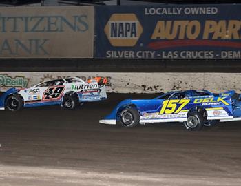 Vado Speedway Park (Vado, NM) – Wild West Shootout – January 11th-15th, 2023. (Mike Ruefer photo)