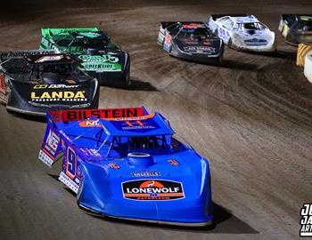 Volusia Speedway Park (Barberville, FL) – World of Outlaws Late Model Series – Sunshine Nationals – January 22-24, 2026. (Josh James Artwork)
